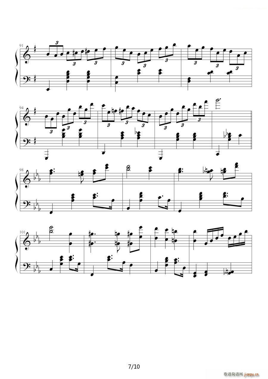 Magic Walt hufu 整理版(钢琴谱)7