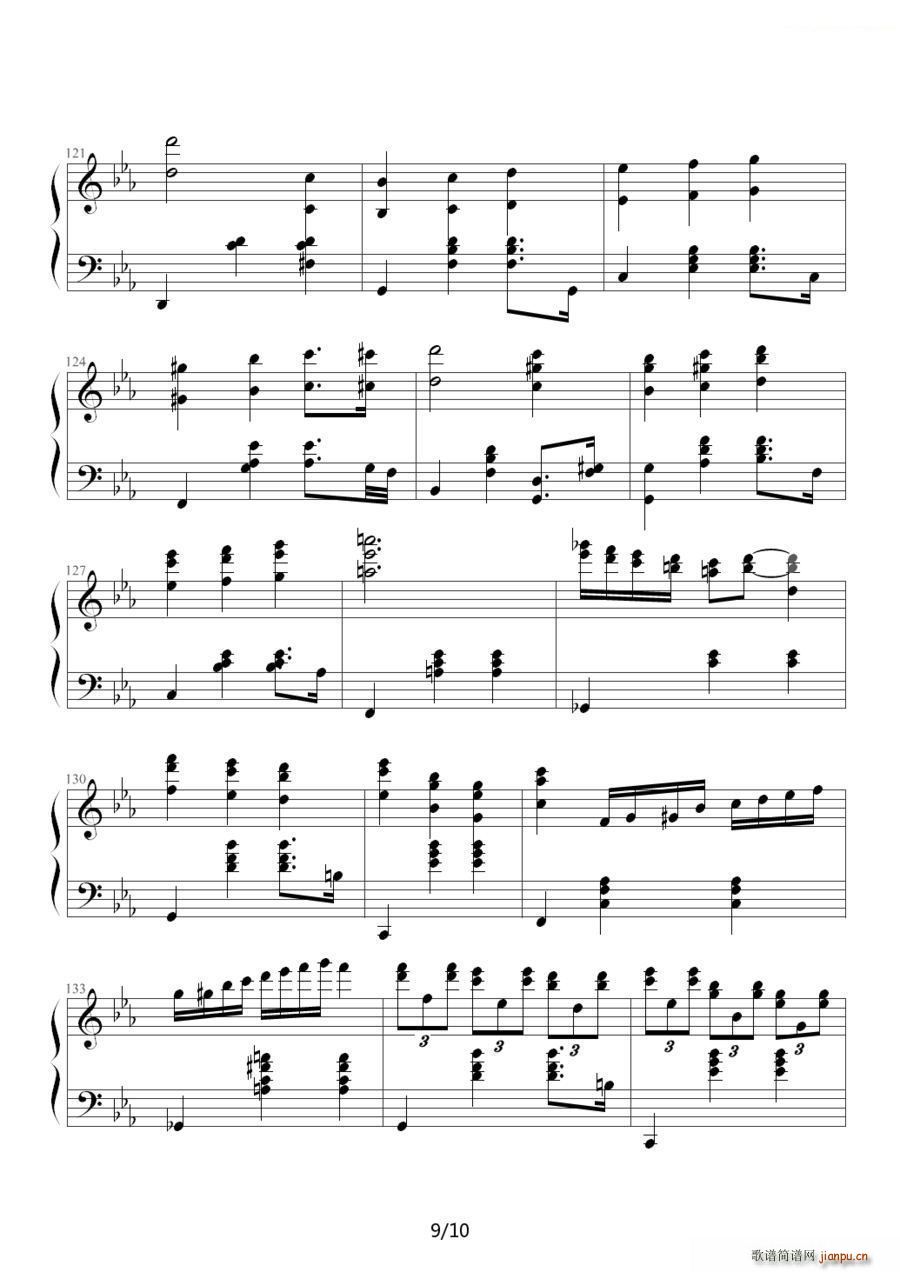 Magic Walt hufu 整理版(钢琴谱)9