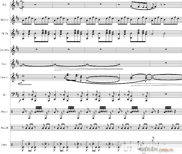 传送门 结束曲 still alive(钢琴谱)11