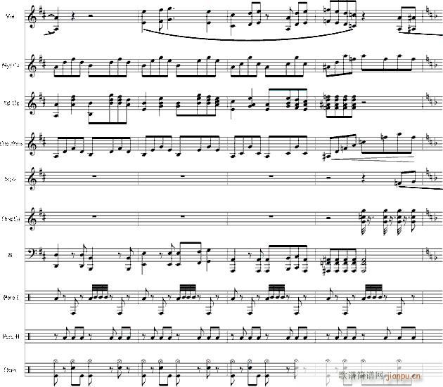 传送门 结束曲 still alive(钢琴谱)14