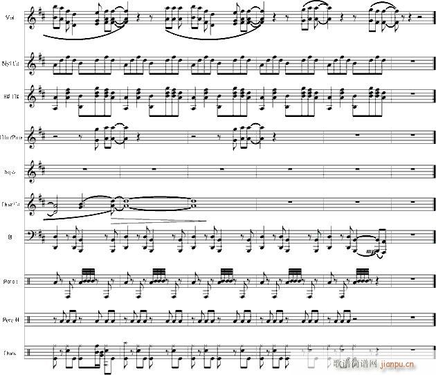 传送门 结束曲 still alive(钢琴谱)18