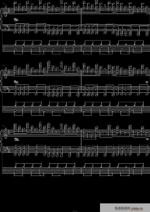 英雄之刃(钢琴谱)6