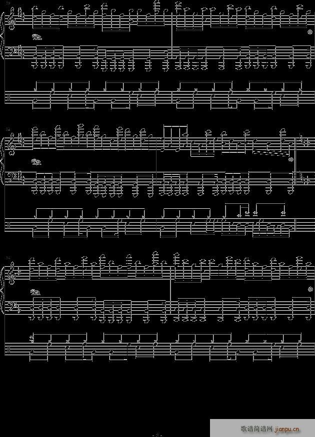 英雄之刃(钢琴谱)5