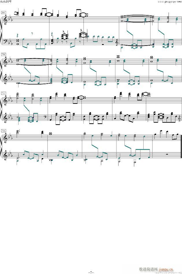 东方 Fragments of a Chronology(钢琴谱)7