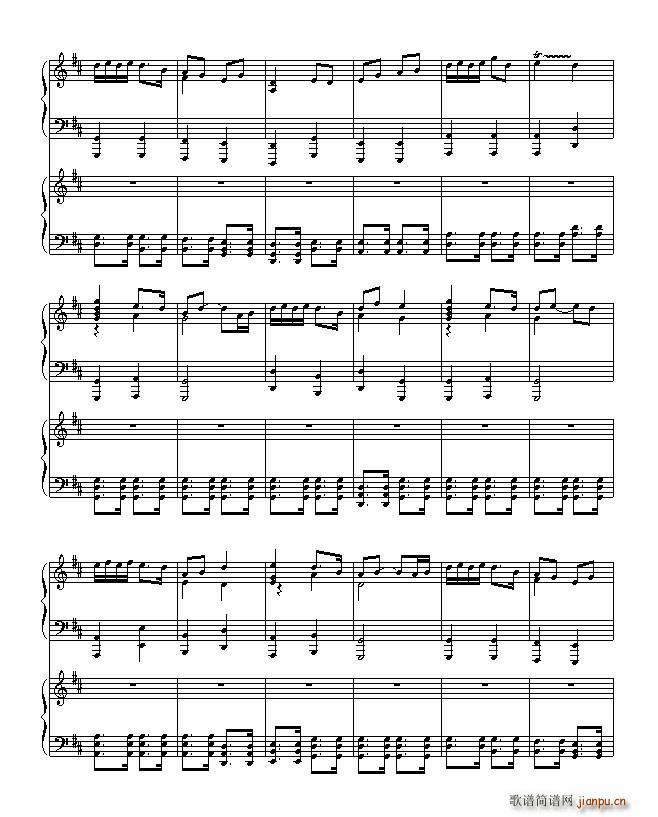 周星驰主演的 Music boy倾情制作(钢琴谱)26