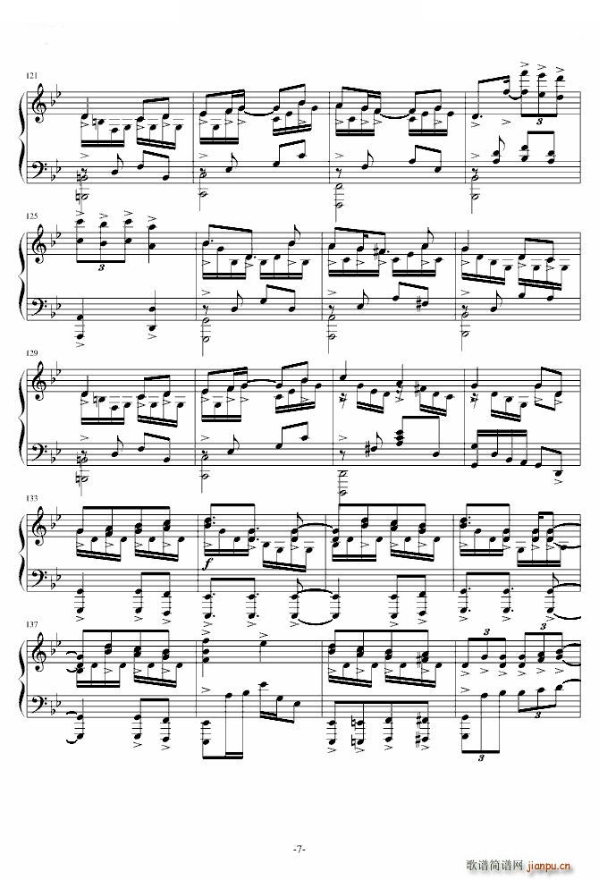 吸血鬼骑士guilty片头 音效重制(钢琴谱)7