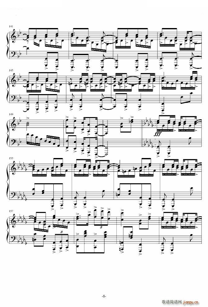 吸血鬼骑士guilty片头 音效重制(钢琴谱)8