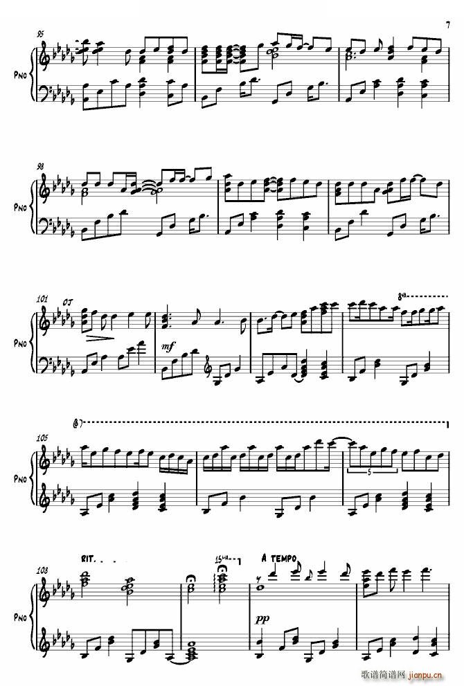 Just Be Friends 触手猴视频版(钢琴谱)7