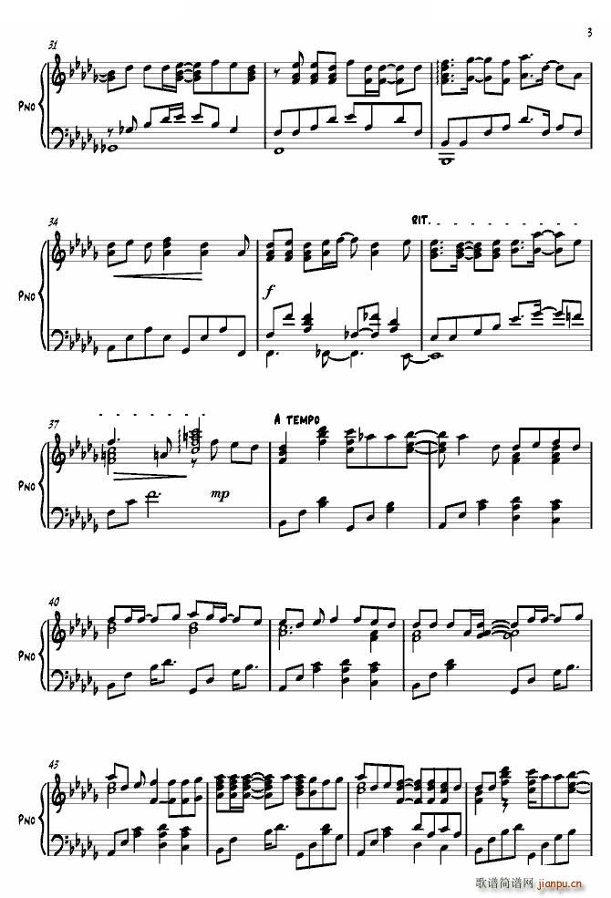 Just Be Friends 触手猴视频版(钢琴谱)3