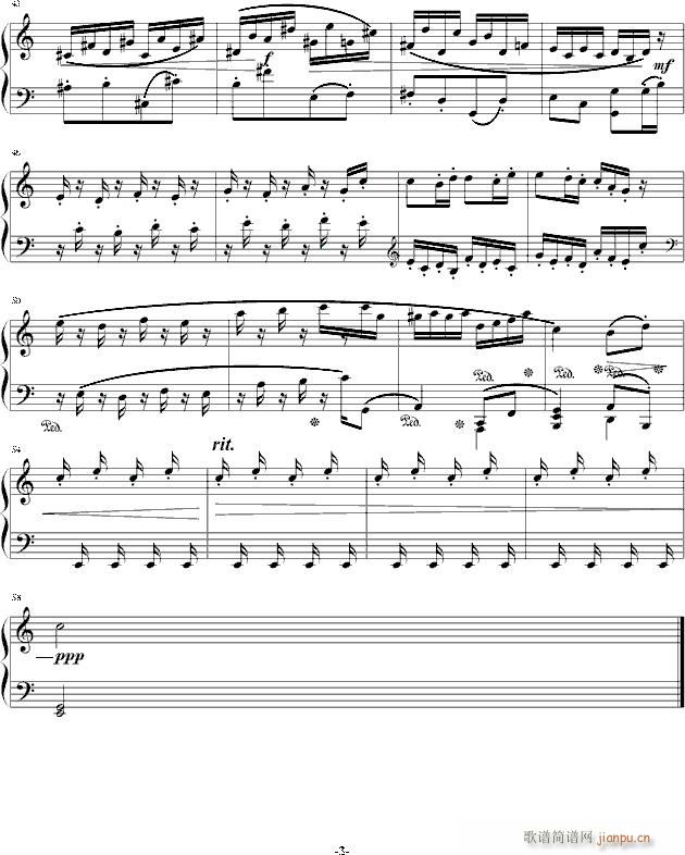 随想曲NO 9(钢琴谱)3