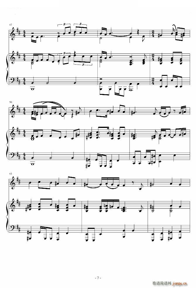 I SEE YOU 阿凡达theme(钢琴谱)7