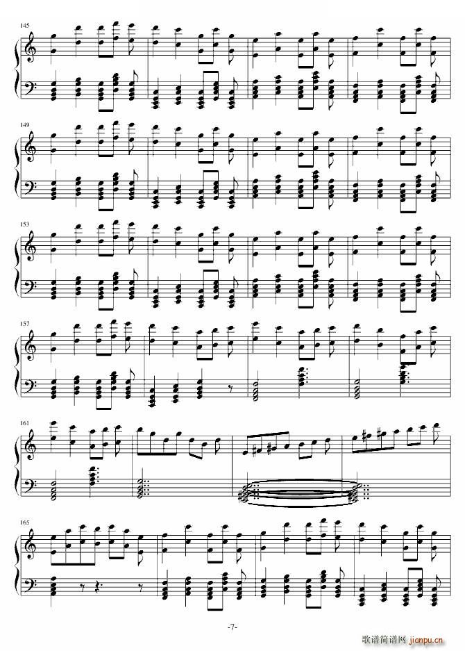 Butterfly dance 完整版(钢琴谱)7