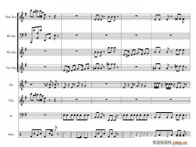 愤怒的小鸟 乐队版(钢琴谱)3