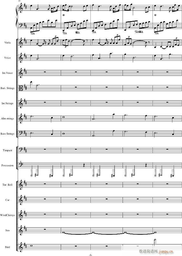 The Only King 修改震撼版(钢琴谱)6