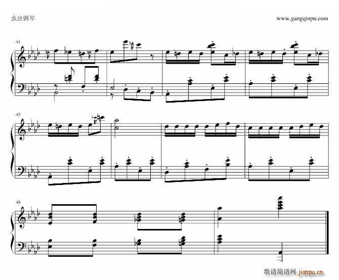 铃儿响叮当 约德尔调(钢琴谱)3