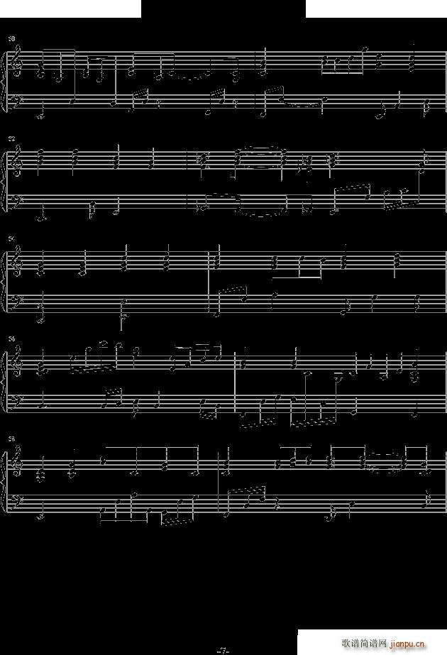 对你有感觉 钢琴伴奏(钢琴谱)7