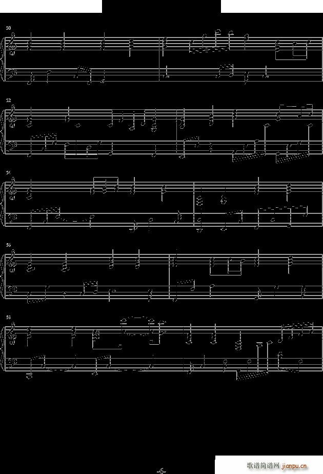 对你有感觉 钢琴伴奏(钢琴谱)6