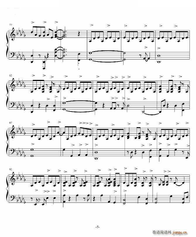 all of me完整版 by Jon Schmidt(钢琴谱)5