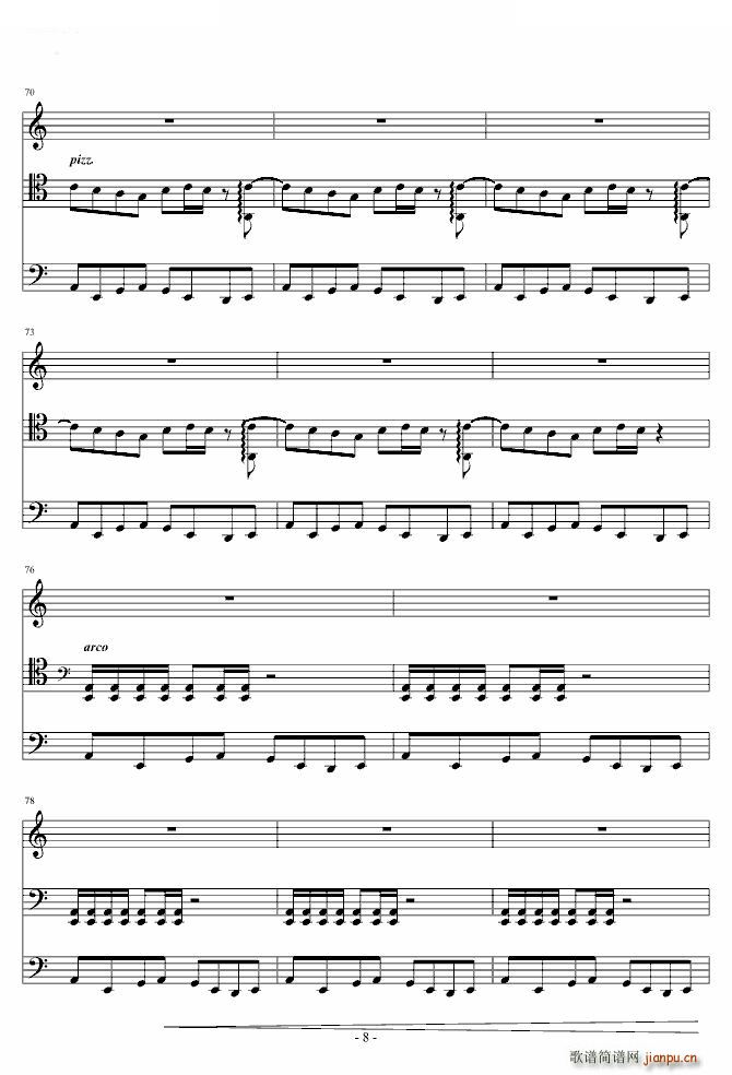 smooth criminal 大提琴版(钢琴谱)8