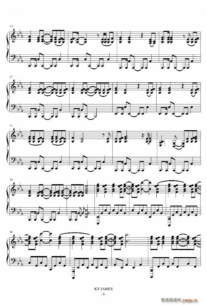 Baby Justin Bieber(钢琴谱)3