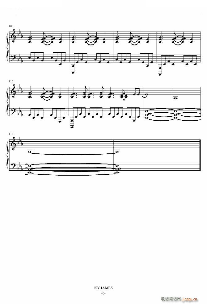 Baby Justin Bieber(钢琴谱)6