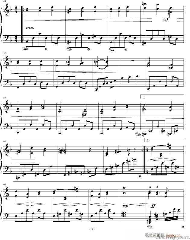 Confession(钢琴谱)3