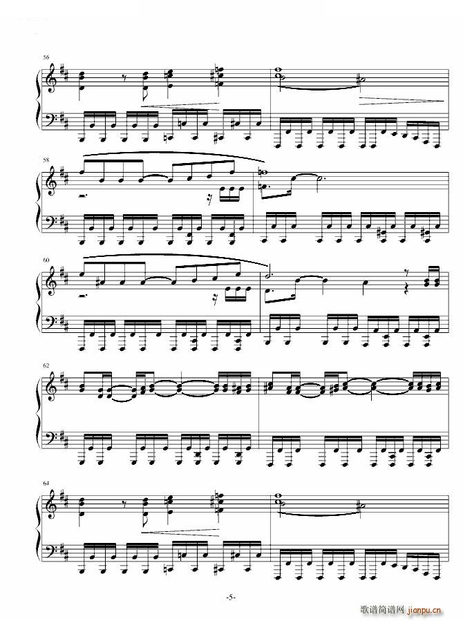 冥王 钢琴版 钢琴版 Sound Horizon(钢琴谱)5