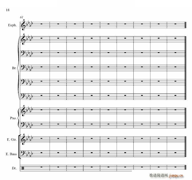 红河谷 爵士版(钢琴谱)18