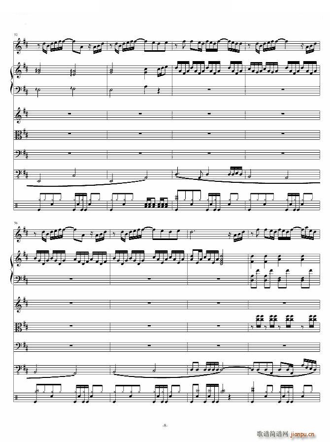 小情歌 大骢版(钢琴谱)12