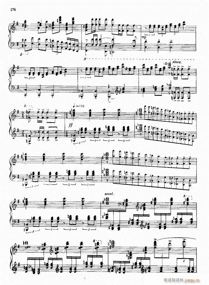 钢琴 叙事曲(钢琴谱)6