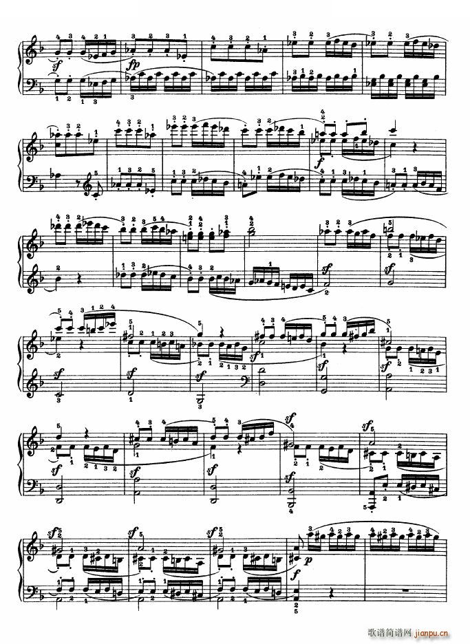 F大调第六钢琴奏鸣曲 Op 10 2 Op 10 2(钢琴谱)12