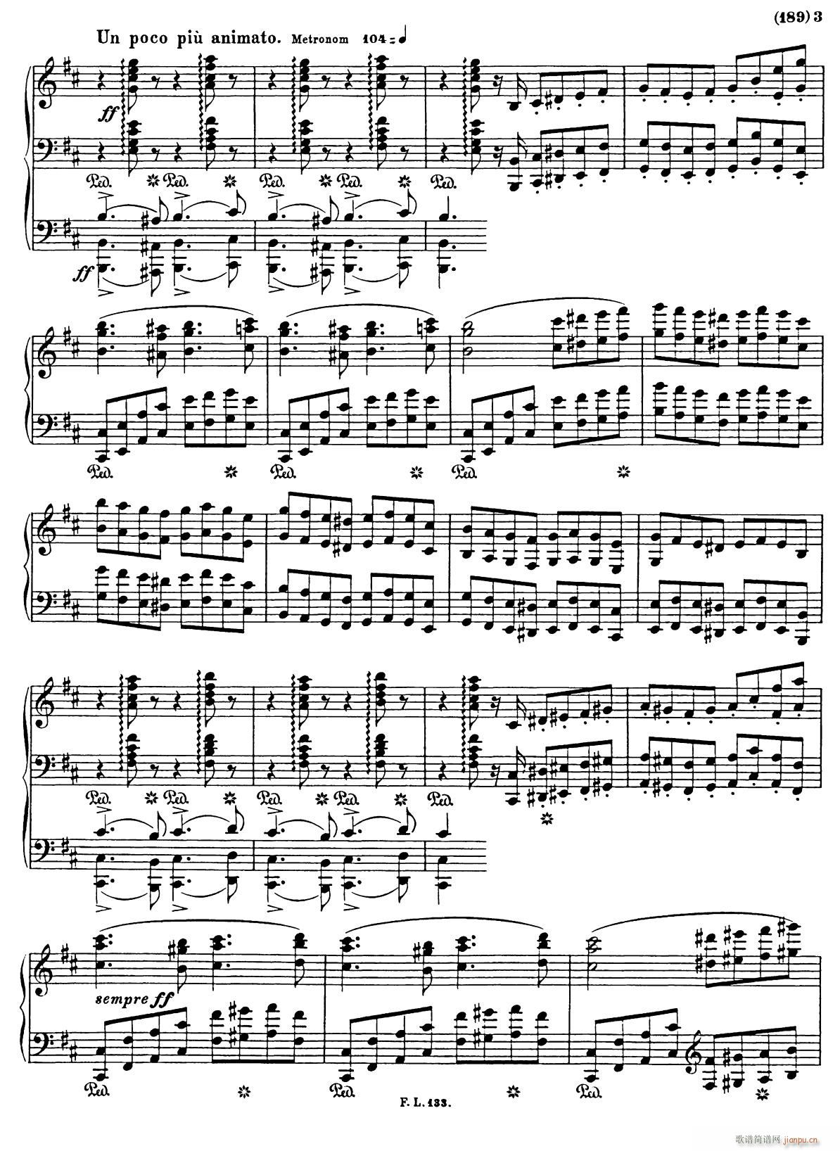 匈牙利狂想曲17(钢琴谱)3