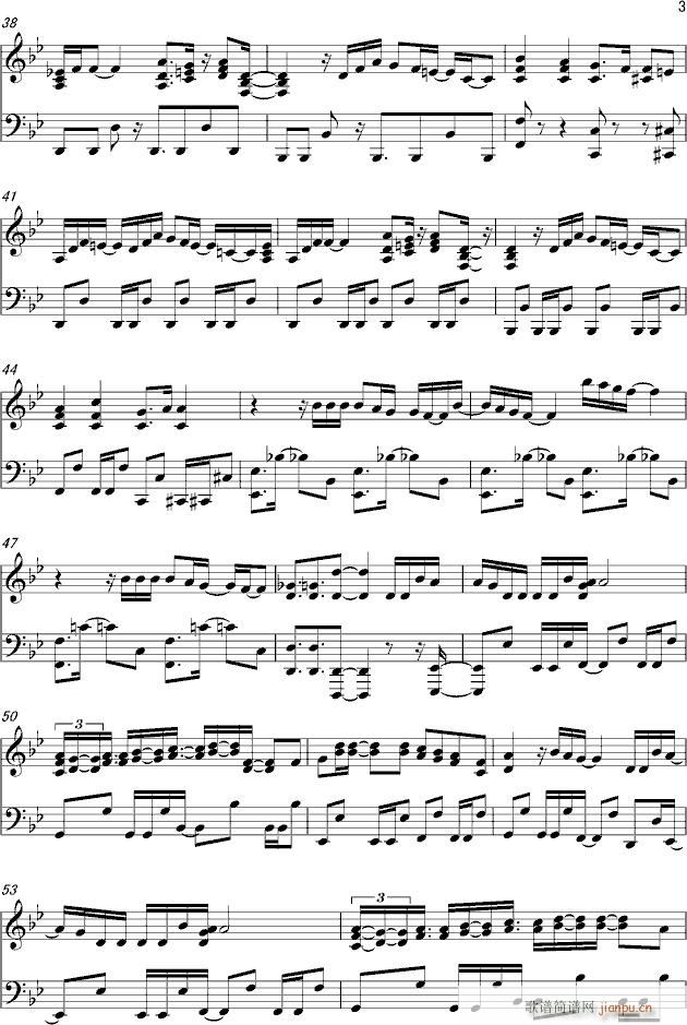 娜娜 约会大作战OP2(钢琴谱)3