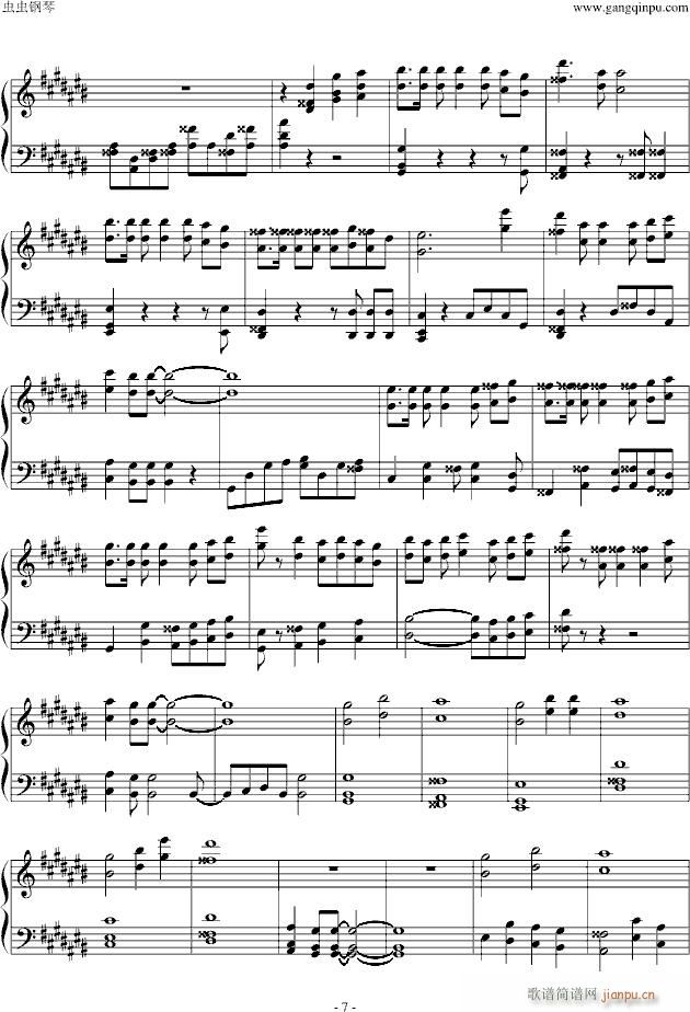 14 TO 1(钢琴谱)7