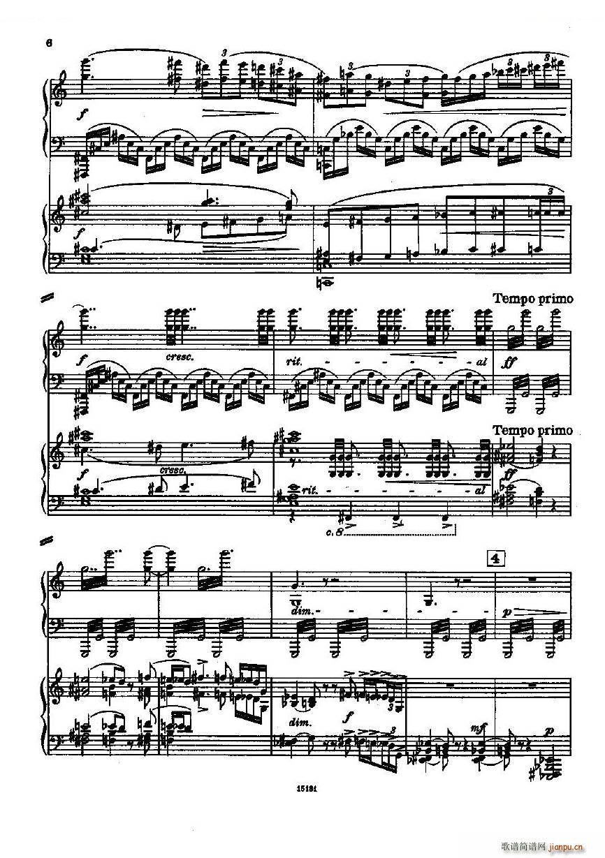 Dohnanyi Variations Nursery Rhyme Op25 一(钢琴谱)6
