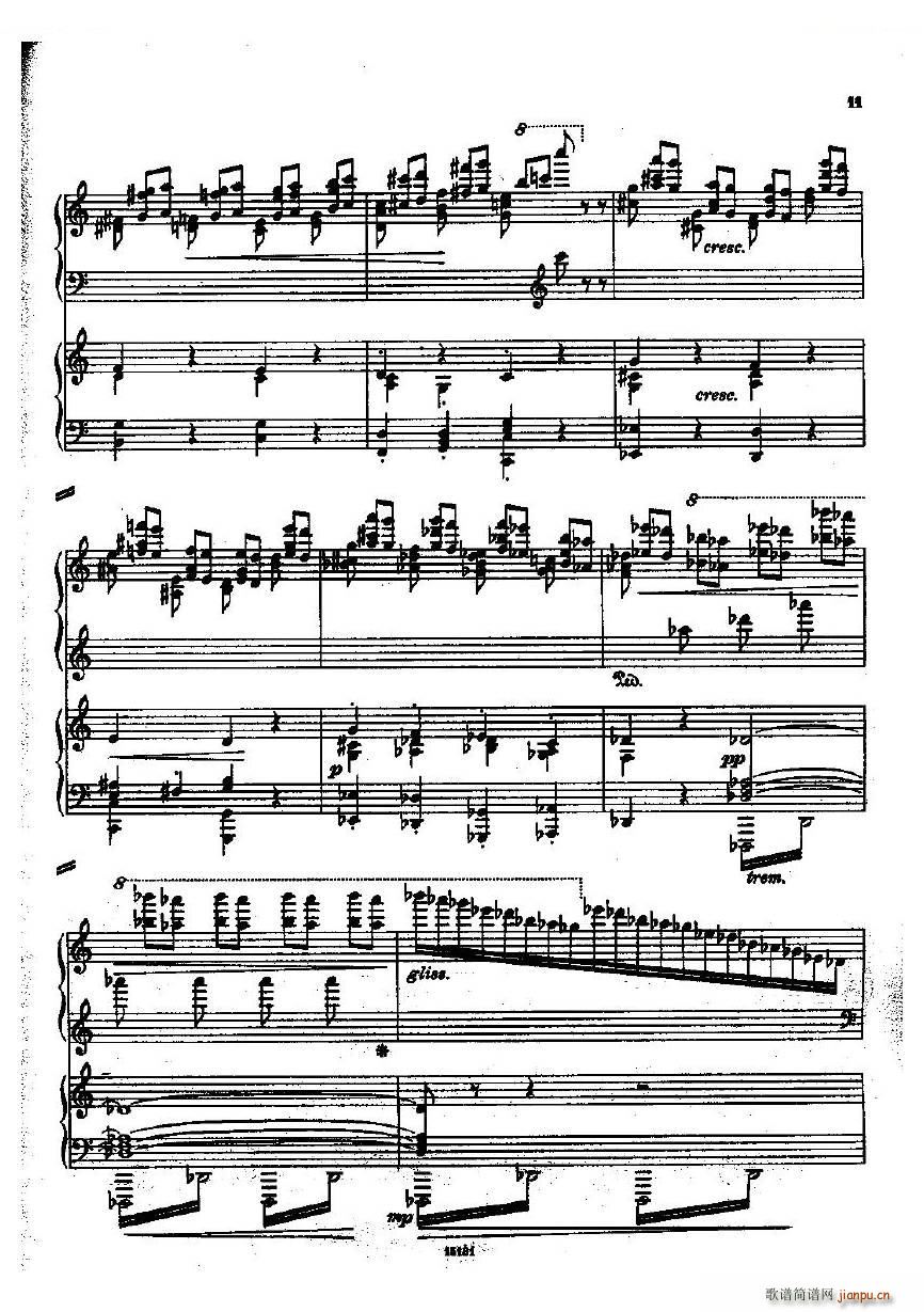 Dohnanyi Variations Nursery Rhyme Op25 一(钢琴谱)11