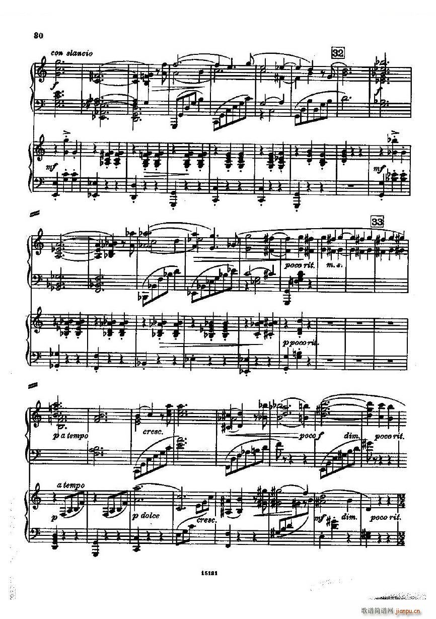 Dohnanyi Variations Nursery Rhyme Op25 一(钢琴谱)30