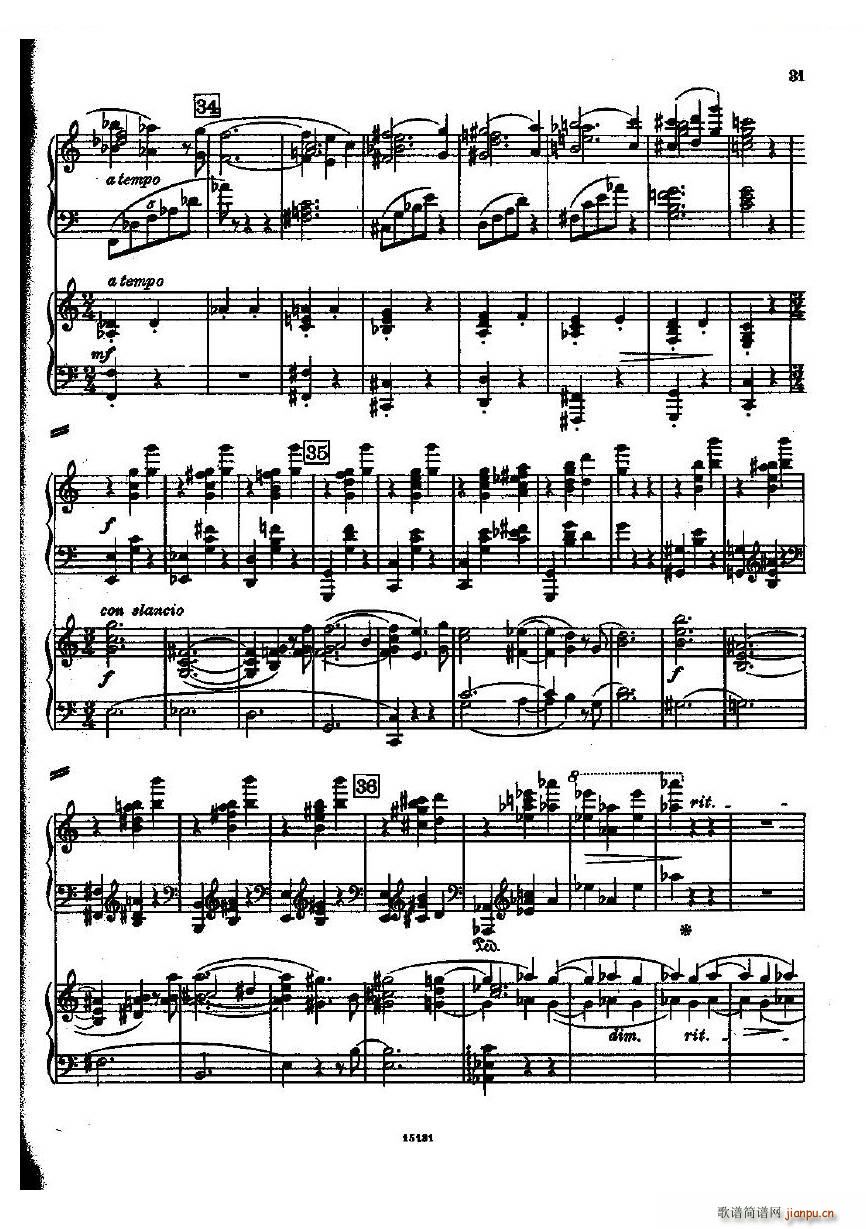 Dohnanyi Variations Nursery Rhyme Op25 一(钢琴谱)31