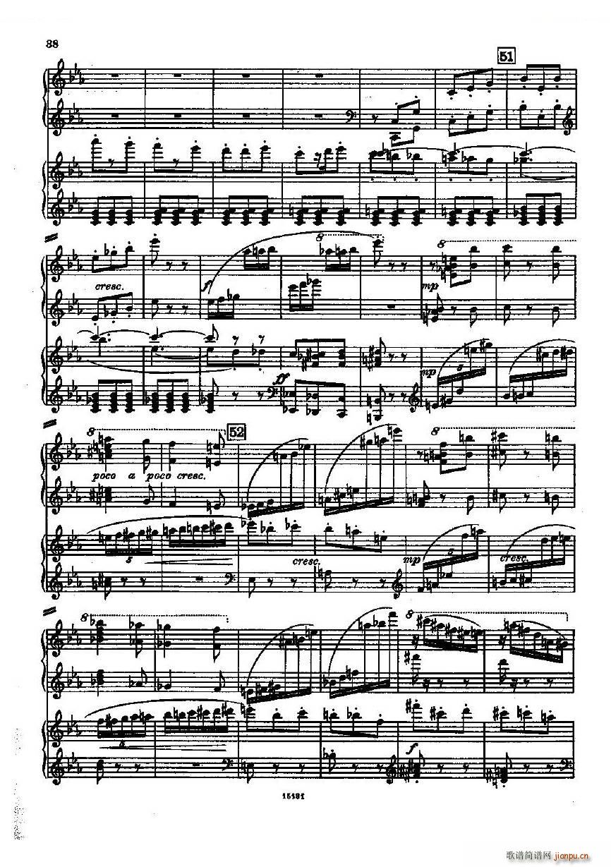 Dohnanyi Variations Nursery Rhyme Op25 一(钢琴谱)38