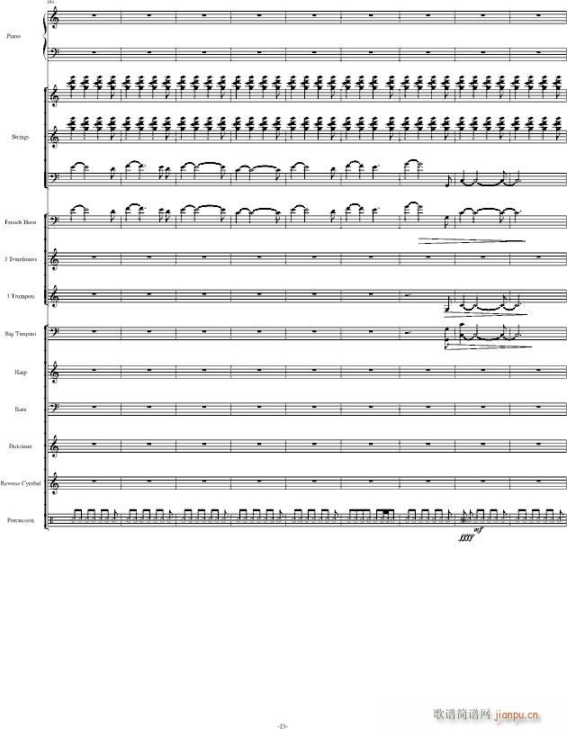 Santorini圣托里尼 完整版(钢琴谱)23