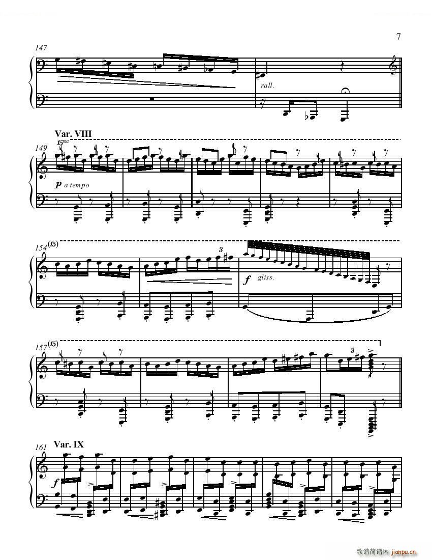 GLIERE LEWENTHAL JENSEN Russian Sailor s Dance(钢琴谱)7