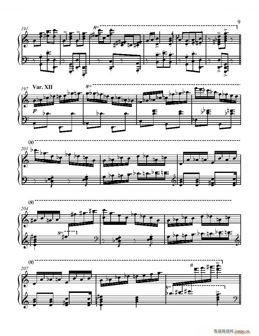 GLIERE LEWENTHAL JENSEN Russian Sailor s Dance(钢琴谱)9