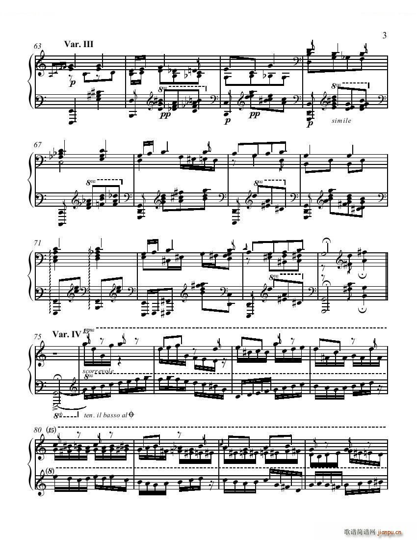 GLIERE LEWENTHAL JENSEN Russian Sailor s Dance(钢琴谱)3