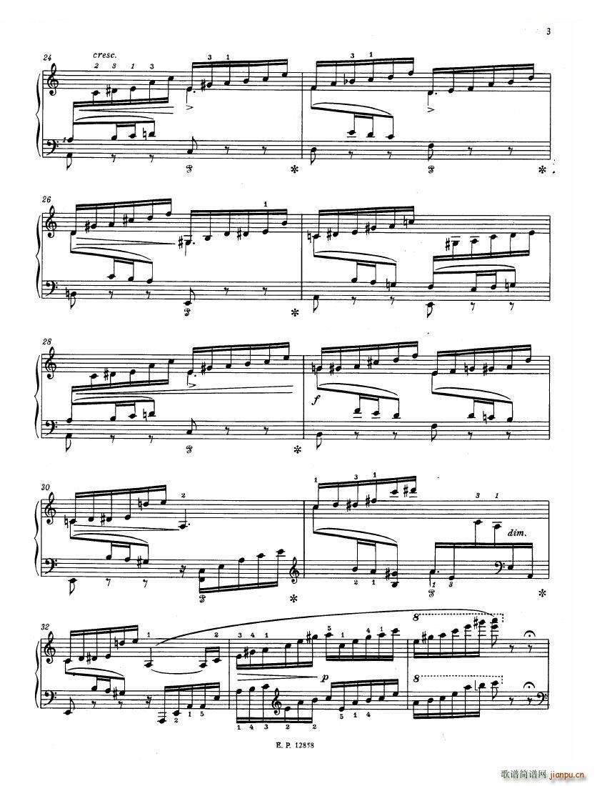 Faure 13 Barcarolle(钢琴谱)5