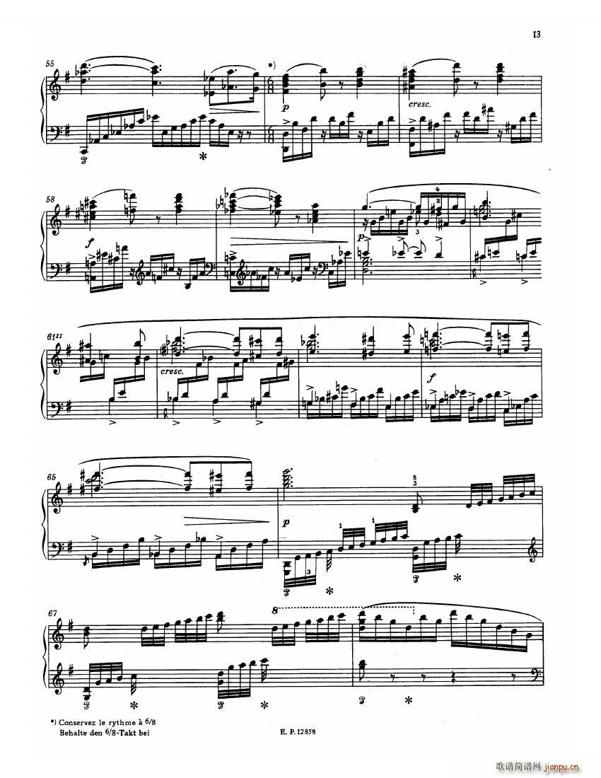 Faure 13 Barcarolle(钢琴谱)15