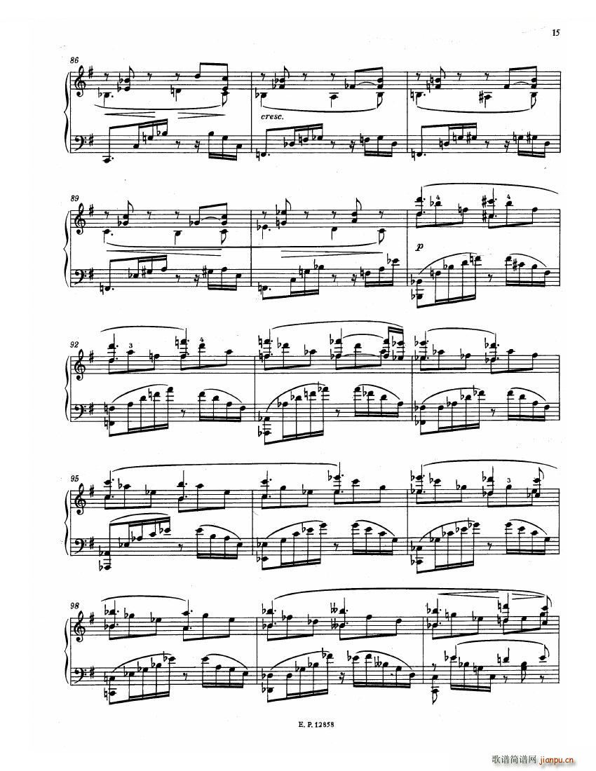 Faure 13 Barcarolle(钢琴谱)17