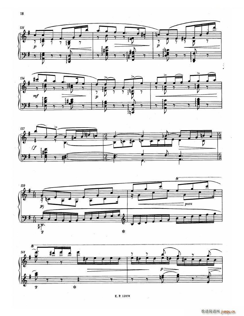 Faure 13 Barcarolle(钢琴谱)20