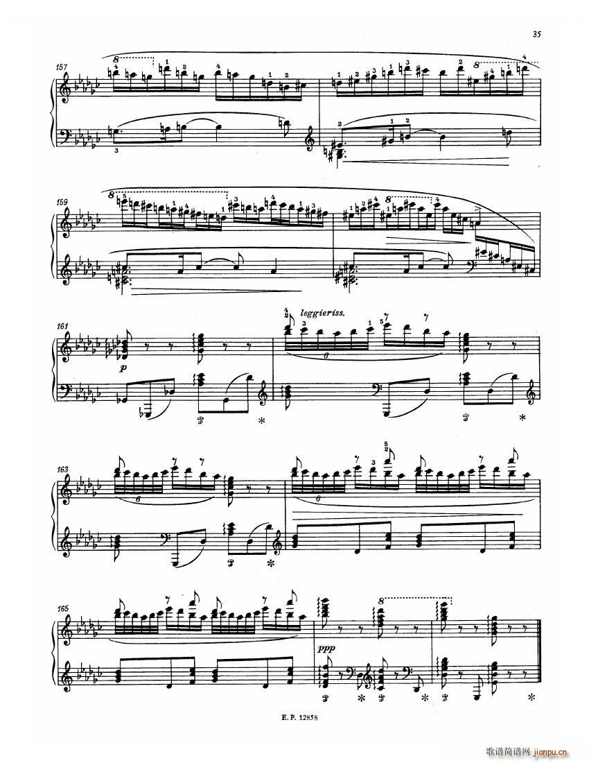 Faure 13 Barcarolle(钢琴谱)37