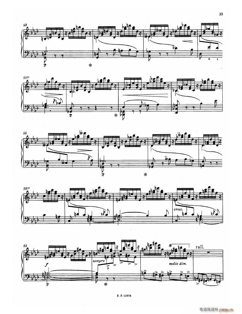 Faure 13 Barcarolle(钢琴谱)41