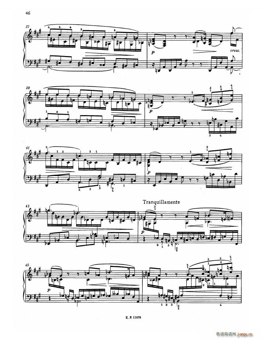 Faure 13 Barcarolle(钢琴谱)48